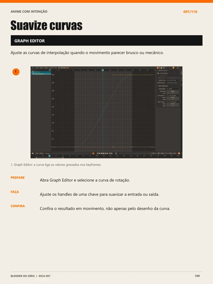 Página de dica sobre animação